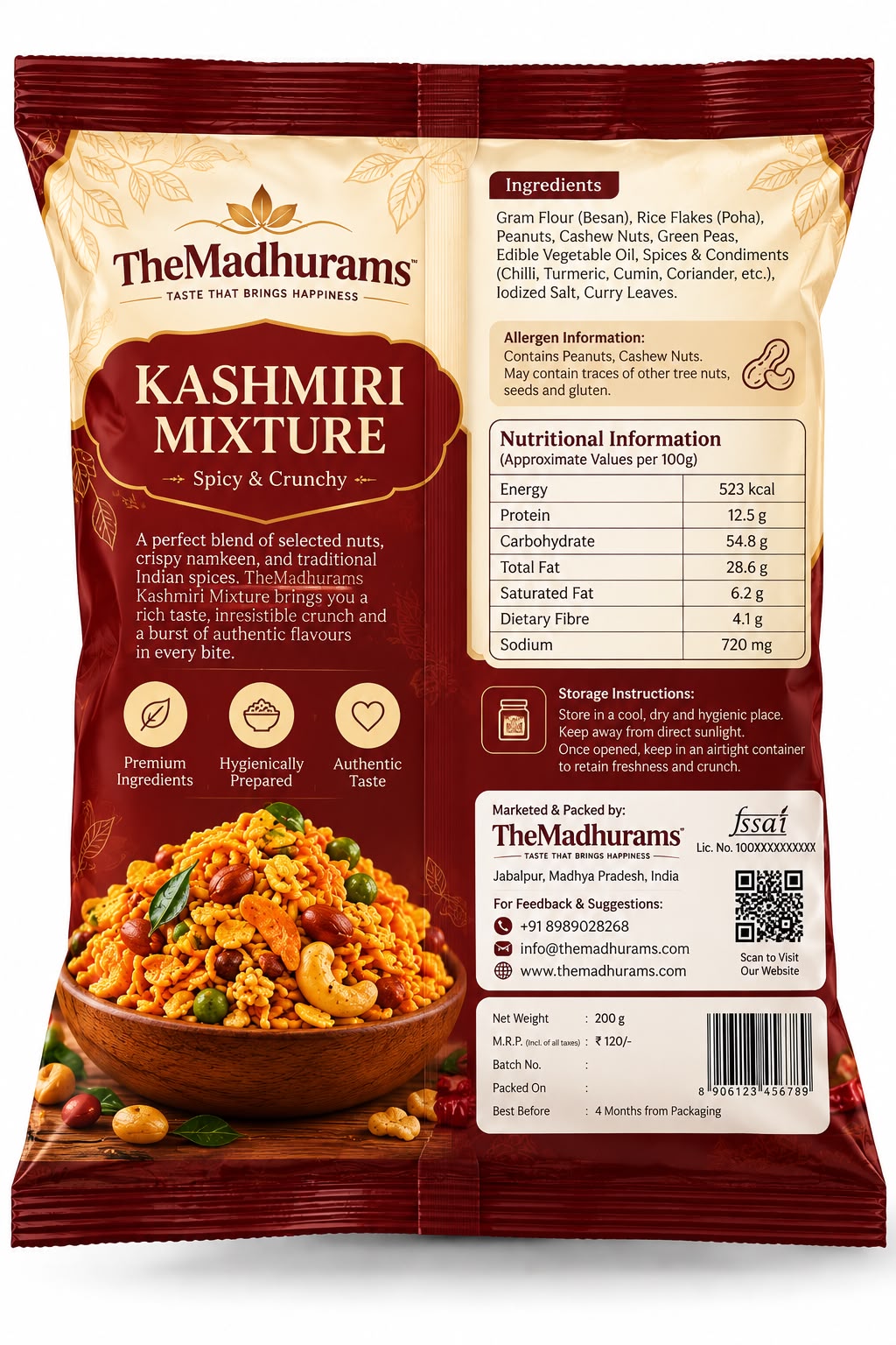 namkeen mixx 1kg - alternate view